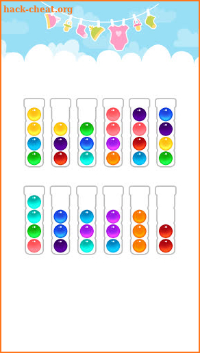 Ball Sort Color Water Puzzle screenshot