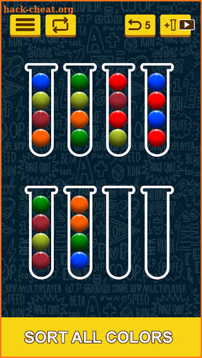 Ball Sorter Puzzle Game Color Sorting Game-2021 screenshot