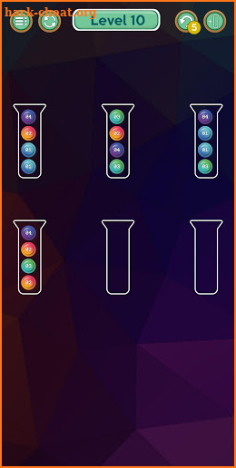 Ball Stack Puzzle screenshot