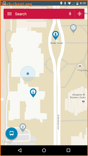 Ball State University Map screenshot