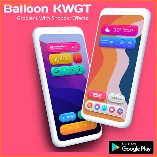 Balloon KWGT screenshot