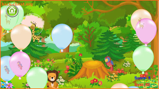 Balloon pop - game for kids. Free! screenshot