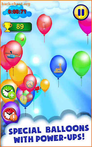 Balloon Pop Games for Kids screenshot