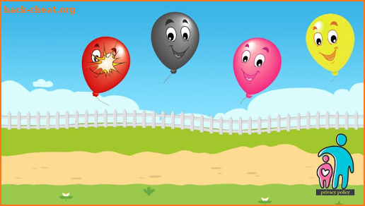 Balloon Pop Kids Game Free screenshot