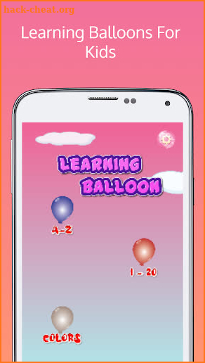 Balloon Pop Kids Learning Game screenshot