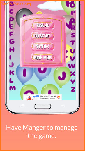 Balloon Pop Kids Learning Game screenshot