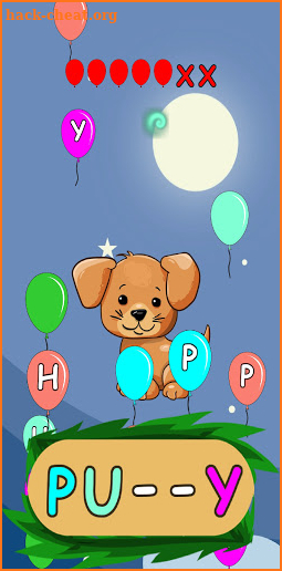 Balloon Pop : Kids Word Game (Animals Version) screenshot