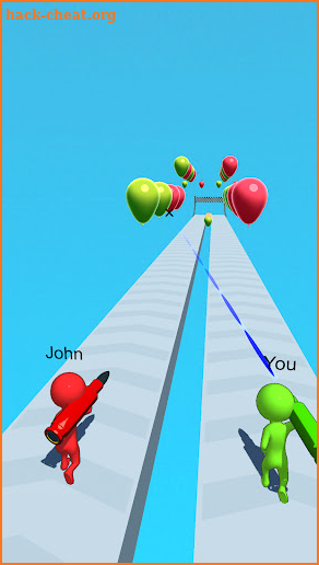Balloon Pop Racing screenshot