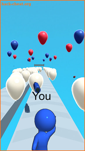 Balloon Pop Racing screenshot