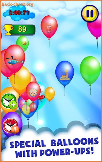 Balloon Popping Games For Kids screenshot