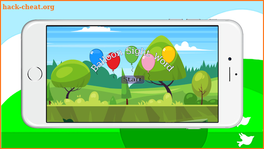 Balloon sight words vocabulary Kids screenshot