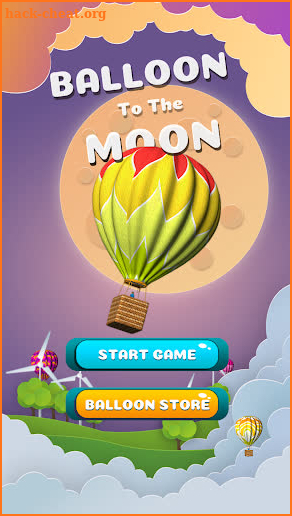 Balloon To Moon screenshot