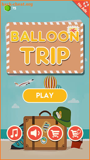 Balloon Trip-Word Diary screenshot