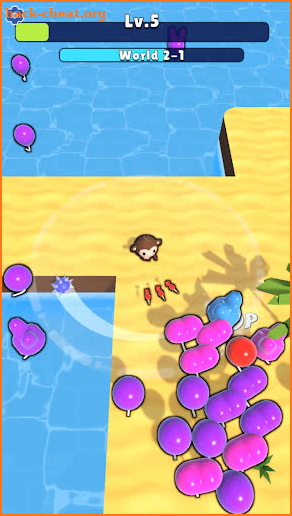 Balloons Defense 3D screenshot