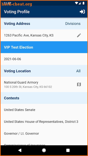Ballot: Voting Guide screenshot