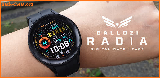 BALLOZI Radia Watch Face screenshot