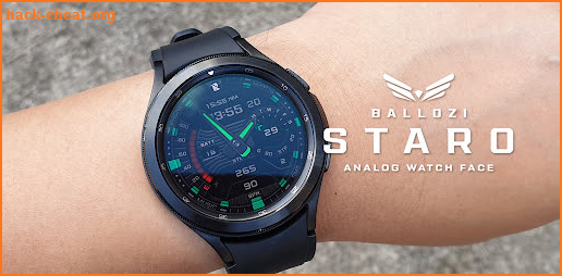 BALLOZI Staro Watch Face screenshot