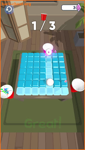 Balls to Cups 3D screenshot