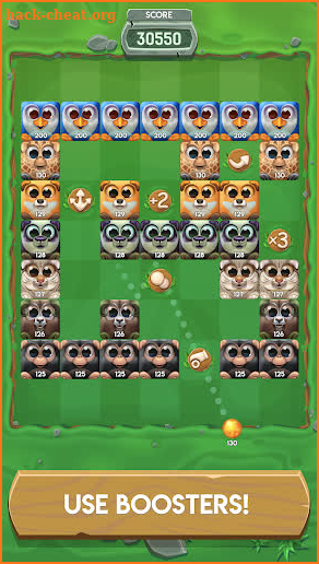 Balls Vs Animals: Brick Crush Free Game. screenshot