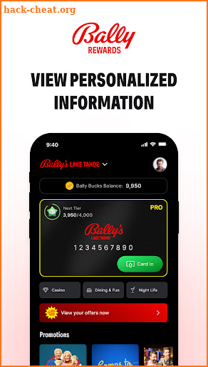 Bally Rewards screenshot