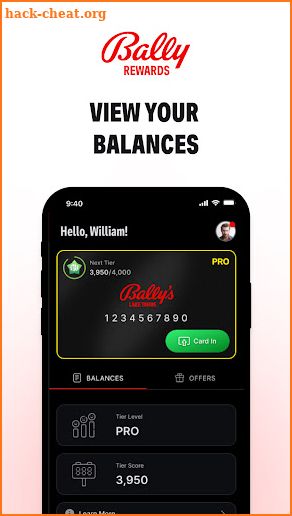 Bally Rewards screenshot