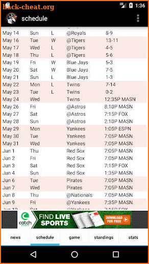 Baltimore Baseball - Orioles Edition screenshot