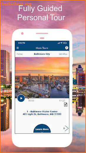 Baltimore Maryland Tour Guide screenshot