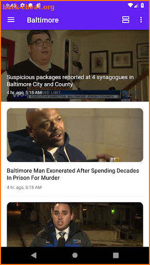 Baltimore News screenshot