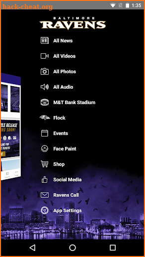 Baltimore Ravens Mobile screenshot