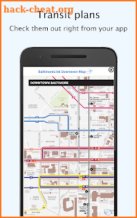 Baltimore Transit: Offline MTA & maps in Maryland screenshot