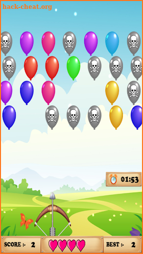 Bamboo Balloon Shoot screenshot