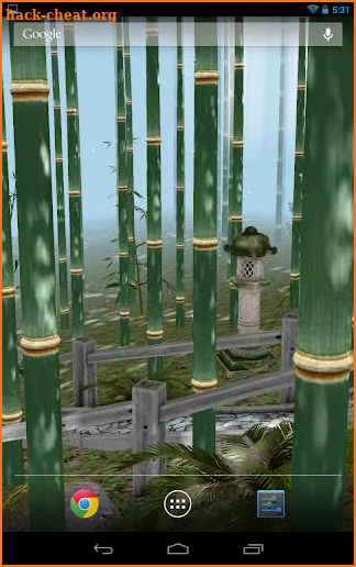 Bamboo Forest Live Wallpaper screenshot