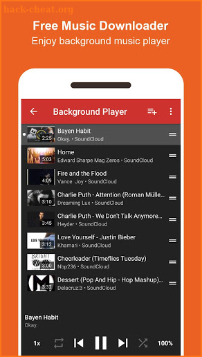 Bamboo Mp3 Music Downloader screenshot