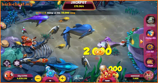 Bắn cá phát lộc - bắn cá 2d online screenshot