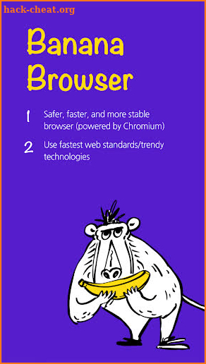 Banana Browser (Ad Blocker, DNS over HTTPS, Etc) screenshot