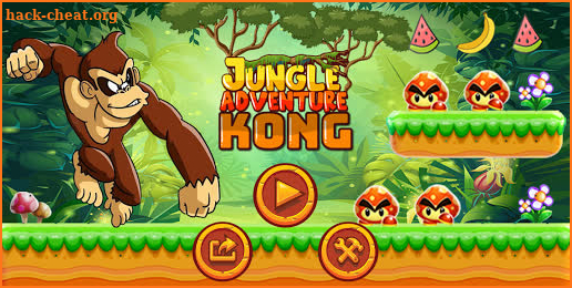 Banana Kong Adventures: Super Island Run Game screenshot