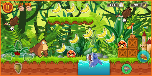 Banana Kong Adventures: Super Island Run Game screenshot