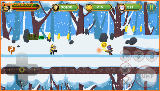 Banana Minion Rescue game screenshot