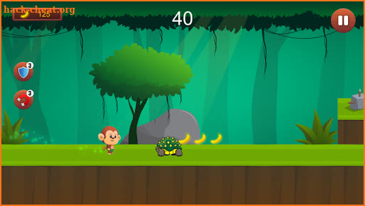 banana monkey run - jungles island screenshot