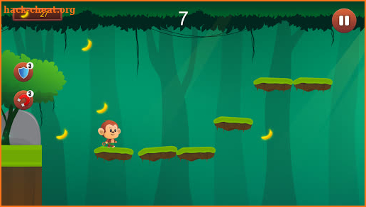 banana monkey run - jungles island screenshot