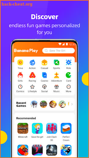 Banana Play - Play free fun games screenshot