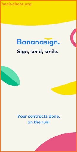 Bananasign screenshot