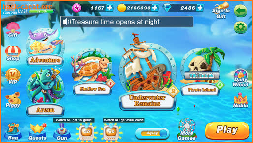 BanCa Fish - Free Fishing Game screenshot