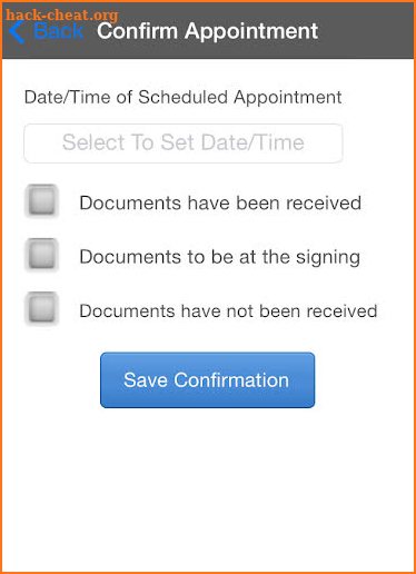 Bancserv Notary Serv App screenshot