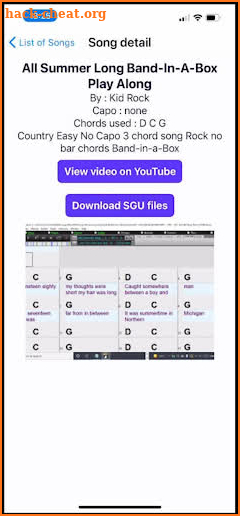 Band-in-a-Box Backing Tracks screenshot