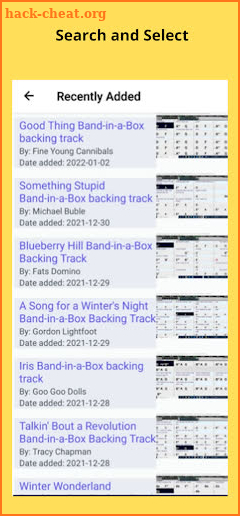 Band-in-a-Box SGU Files screenshot