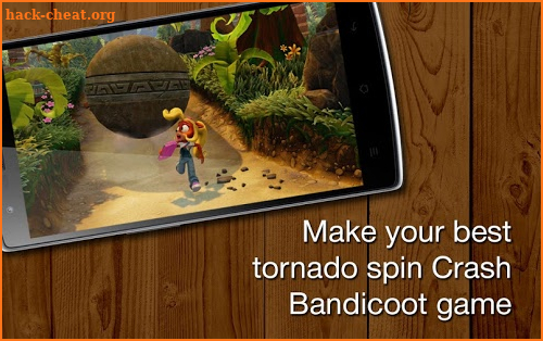 Bandicoot Crash Tornado Spin Game screenshot