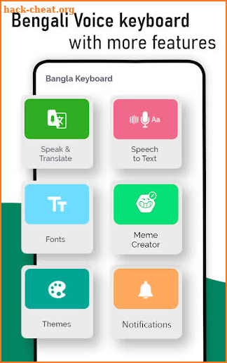 Bangla Voice Typing Keyboard - Fast Bangla typing screenshot
