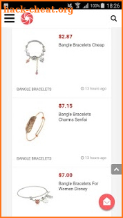 Bangle Jewelry Shopping App screenshot