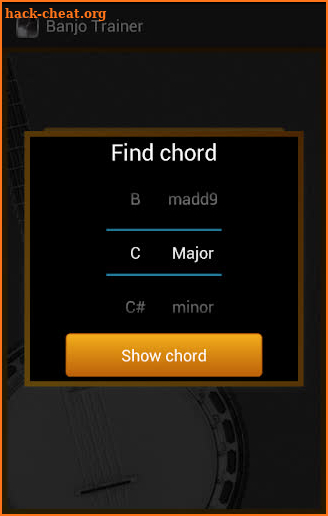 Banjo Chords Trainer screenshot